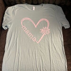 Bella Canvas Soft Blue Tee